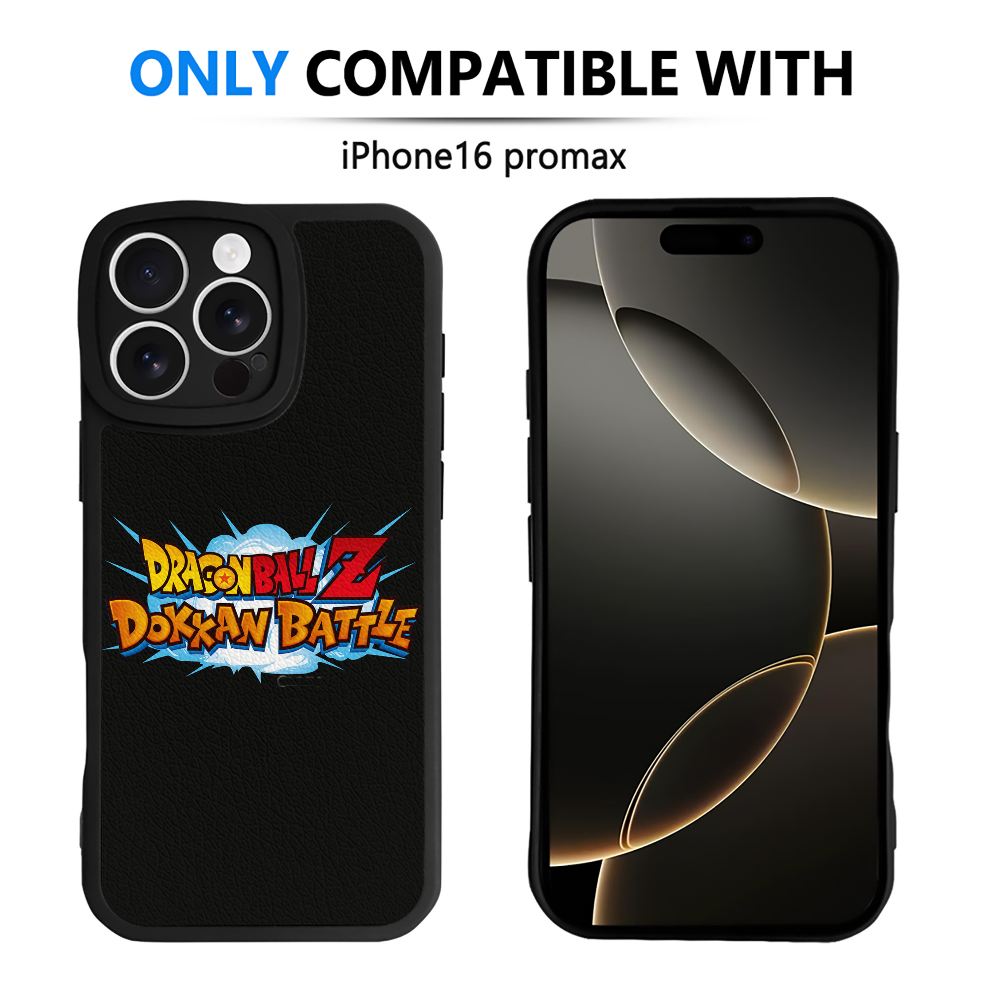 （画像用） ドラゴンボール DRAGON BALL 【iPhone 16シリーズ対応】シリコンスマホケース（レザー調） 材質：シリコン